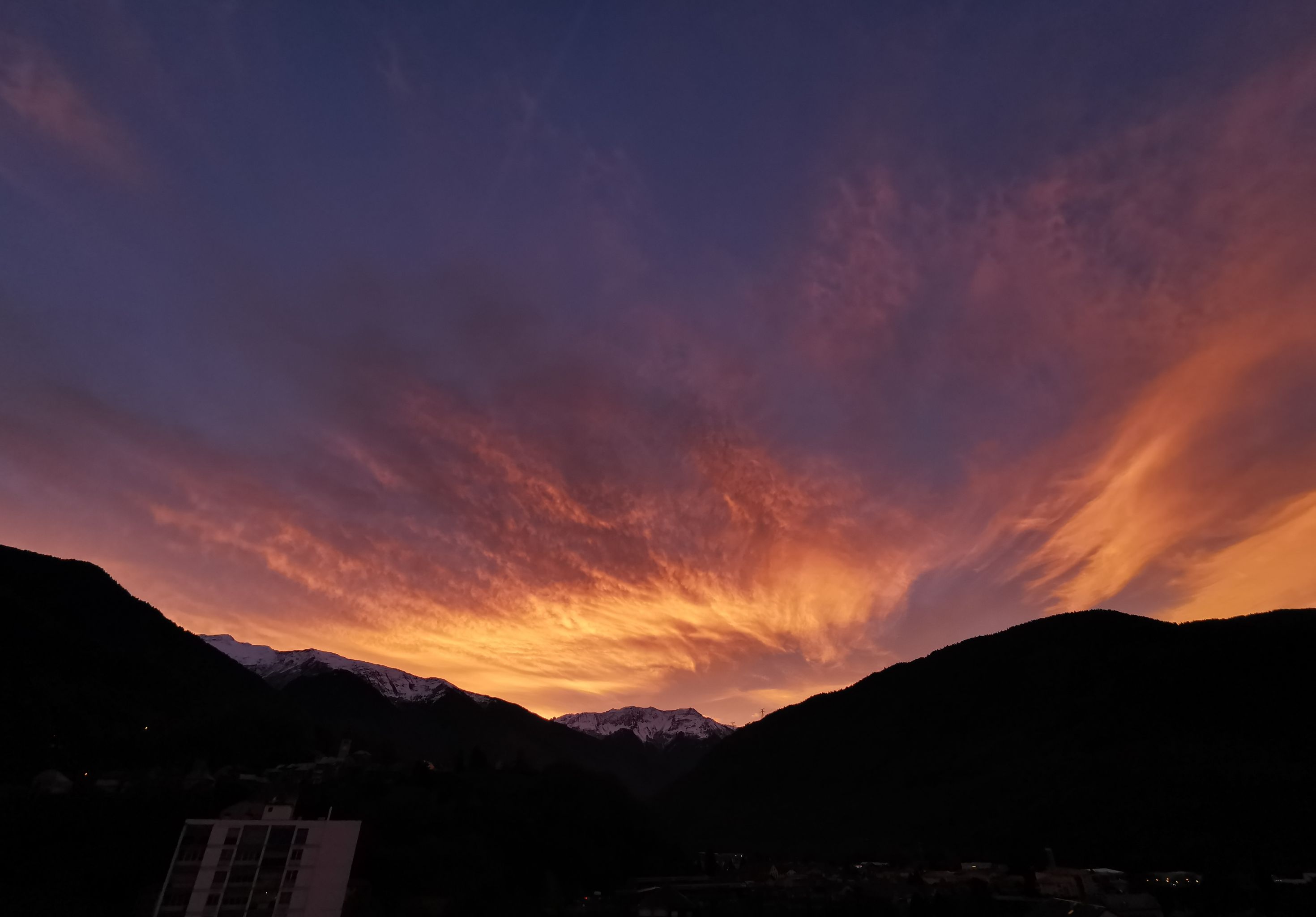 2023-01-02 Lever de soleil sur la Tarentaise 2