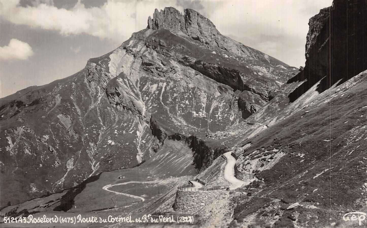 Route du cormet et Roc du Vent