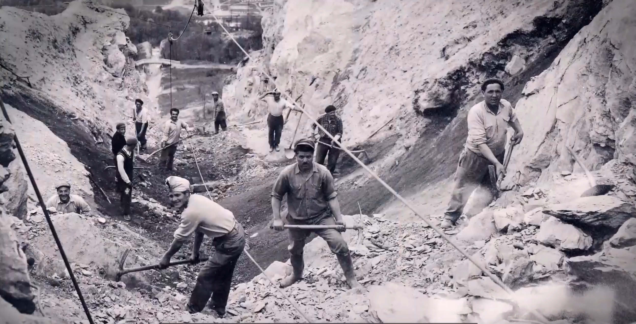 Les hommes du chantier