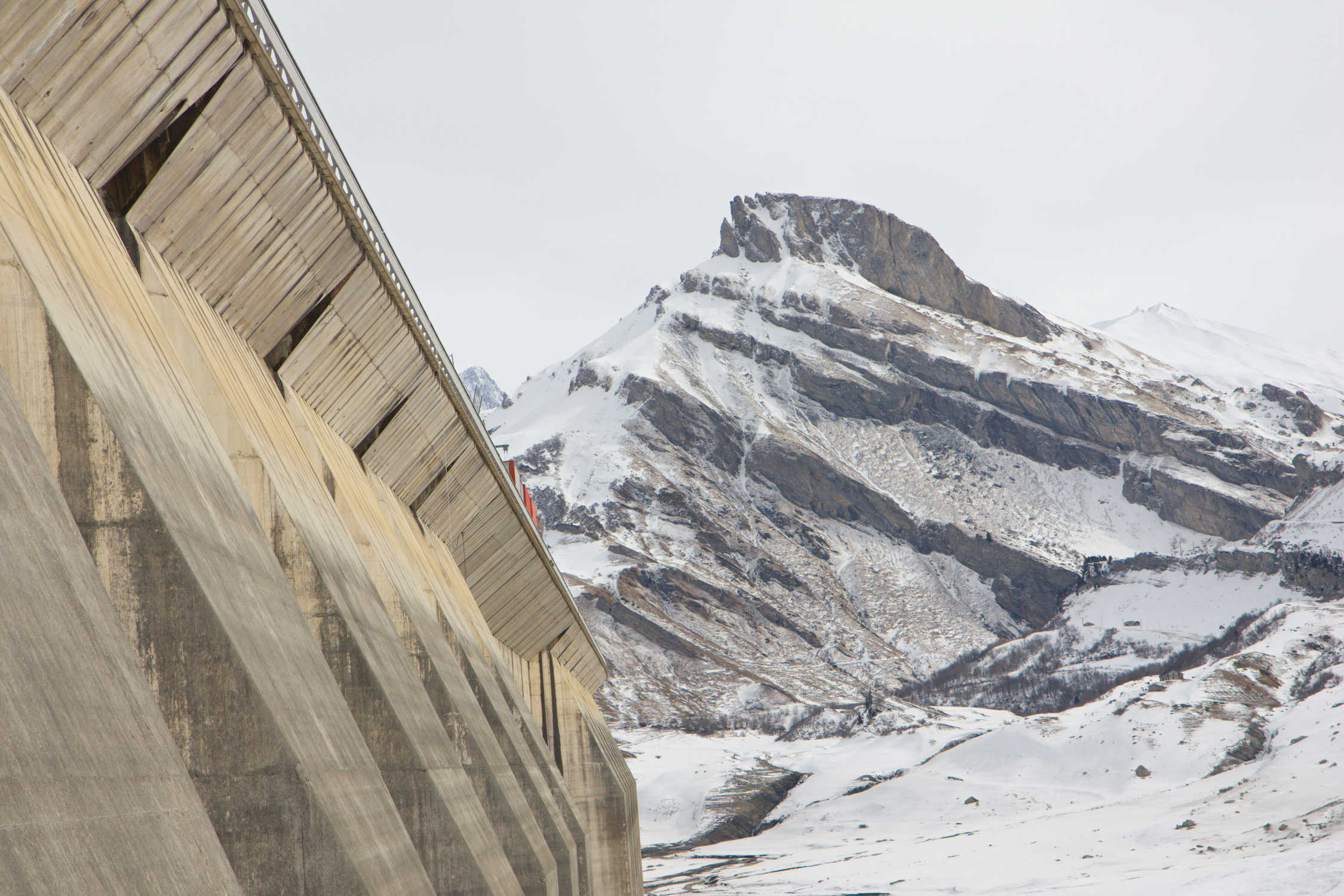 Le Roc du Vent et le béton