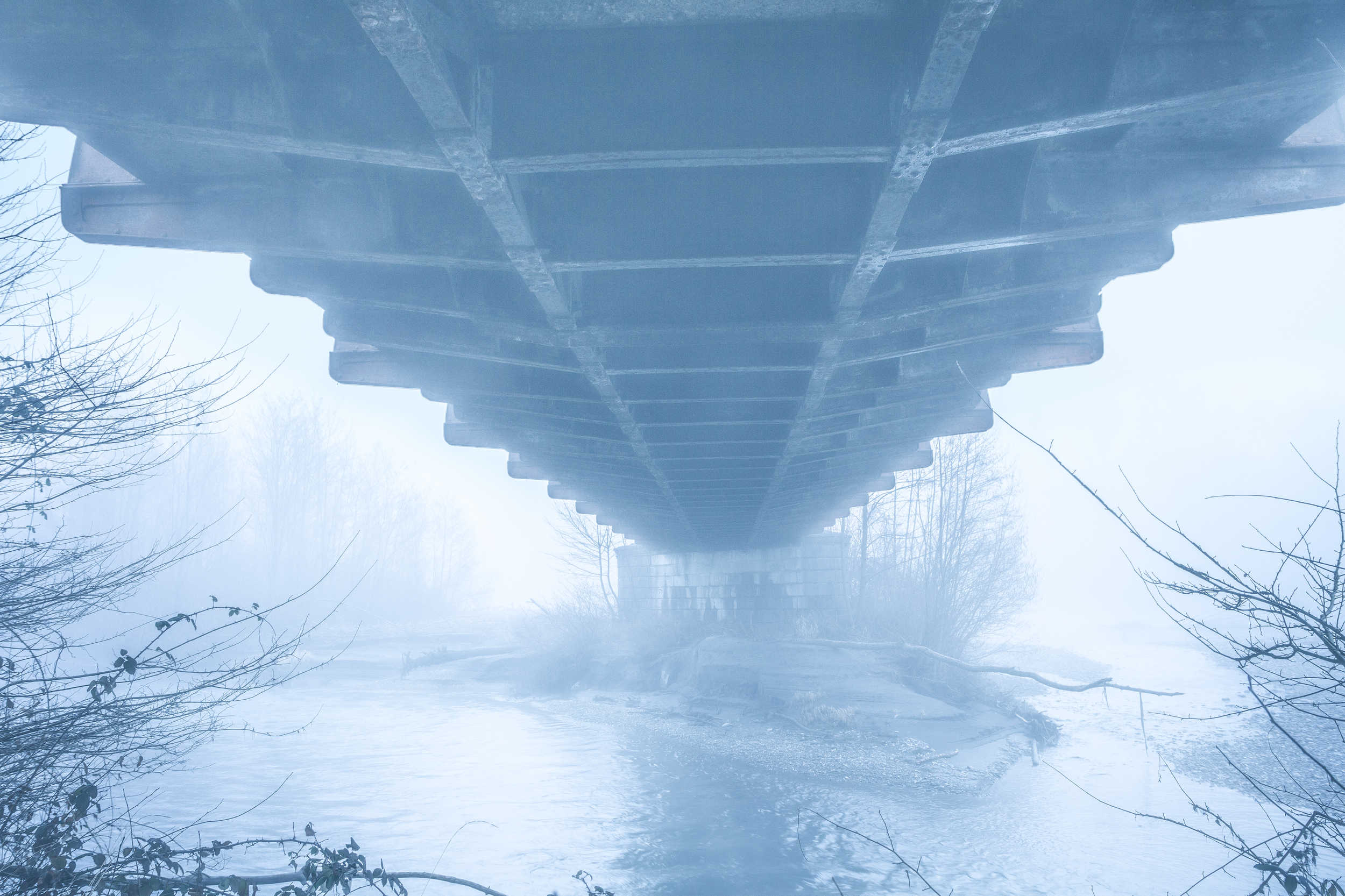 Sous le pont des Anglais