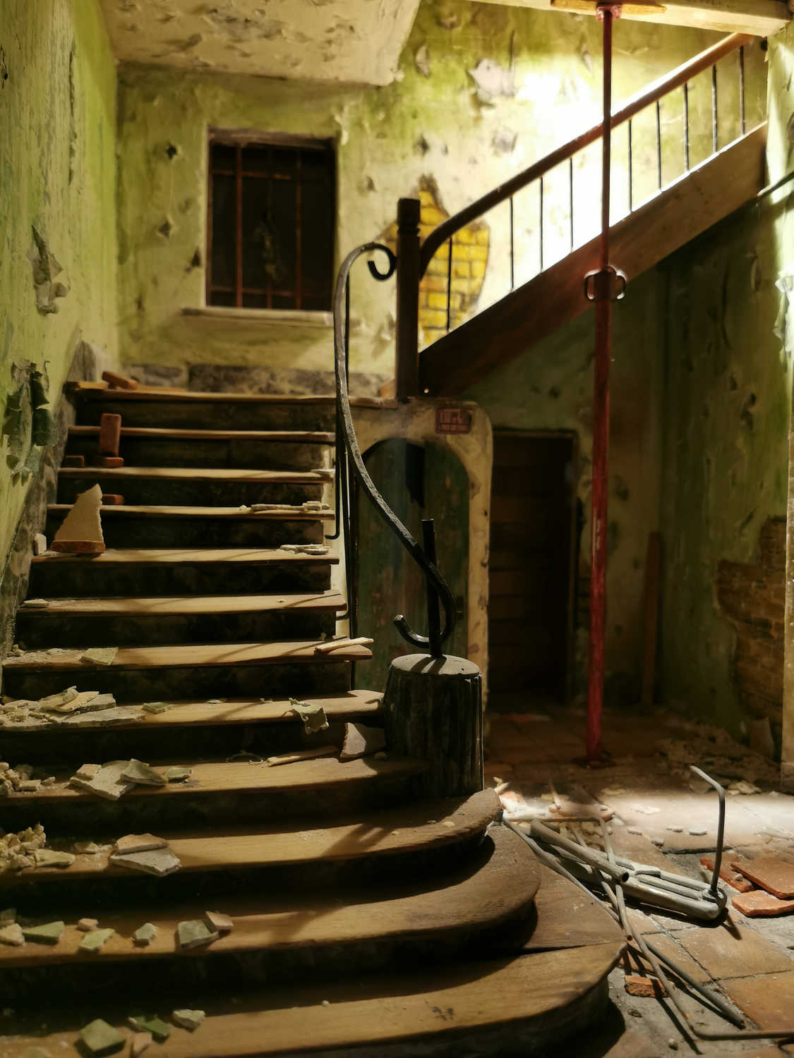Maquette d’un escalier intérieur