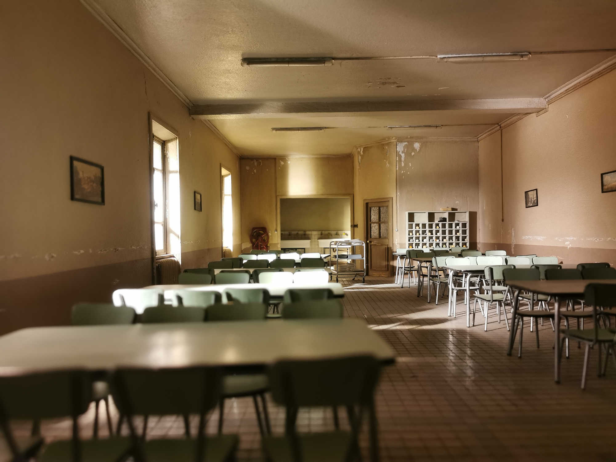 Maquette d’un réfectoire