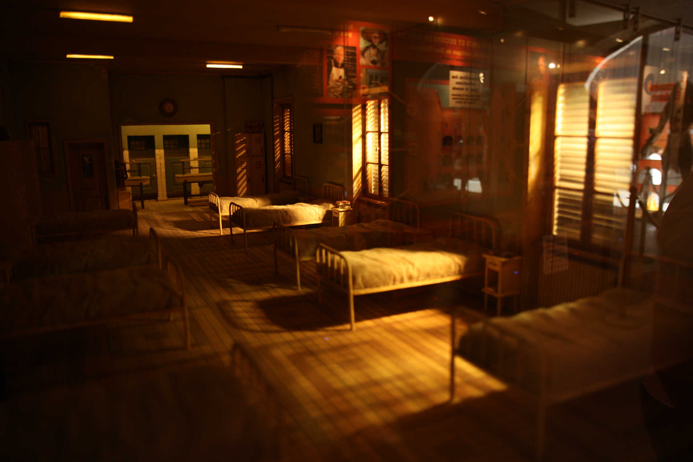 Maquette d’un dortoir