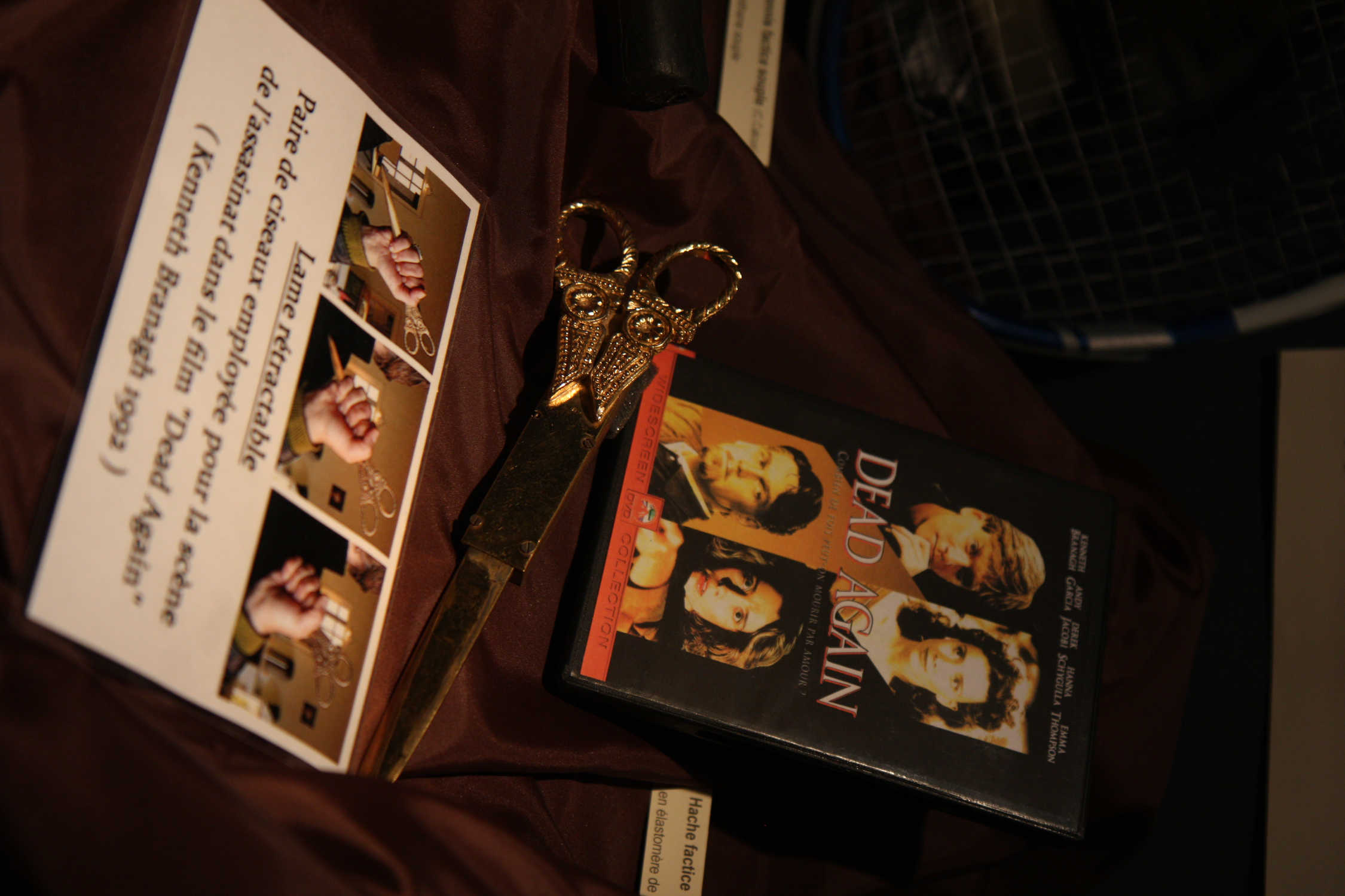 Paire de ciseaux originaux du film Dead Again