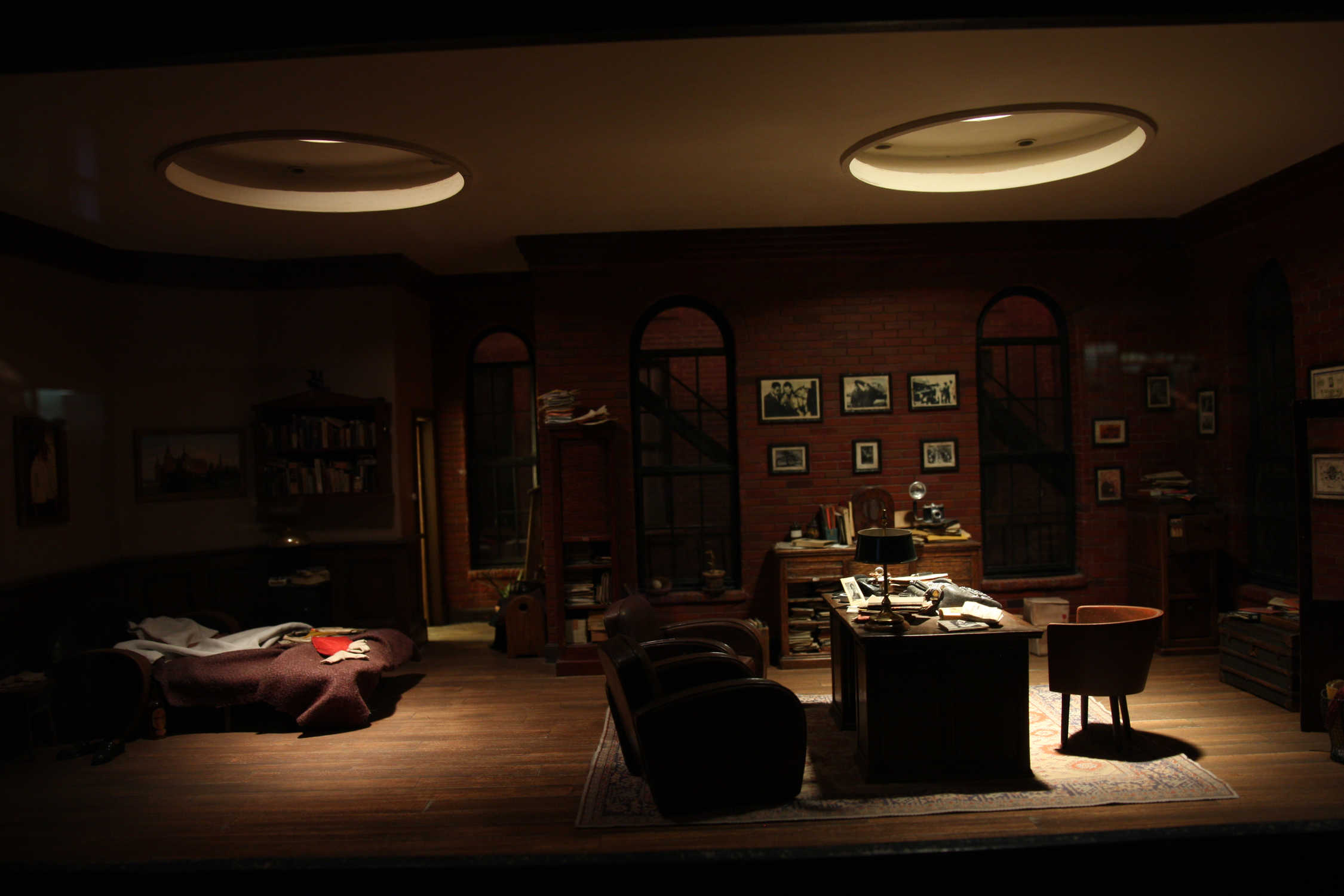 Maquette d’un salon studio