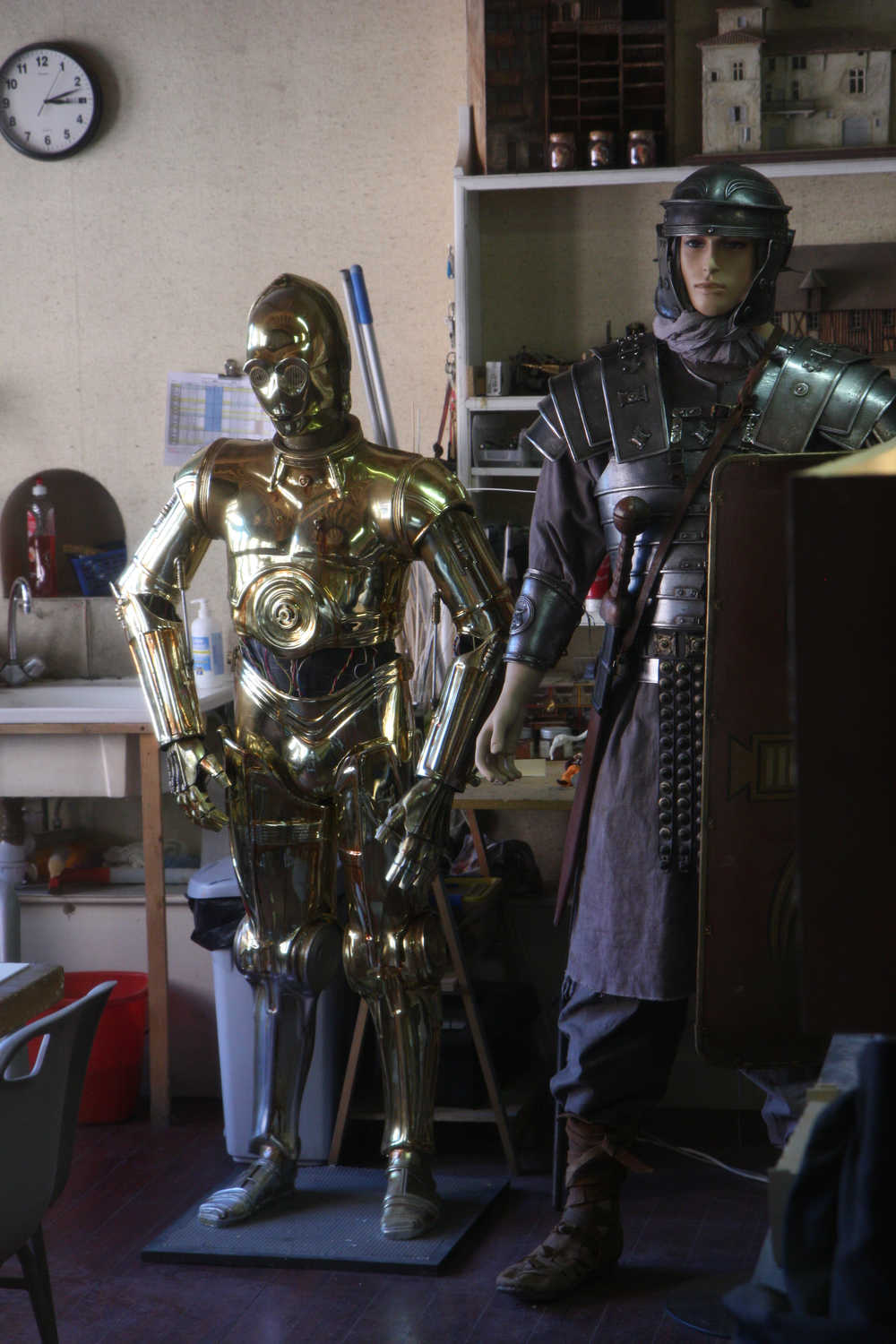 Authentique personnage de C-3PO de la saga Star Wars