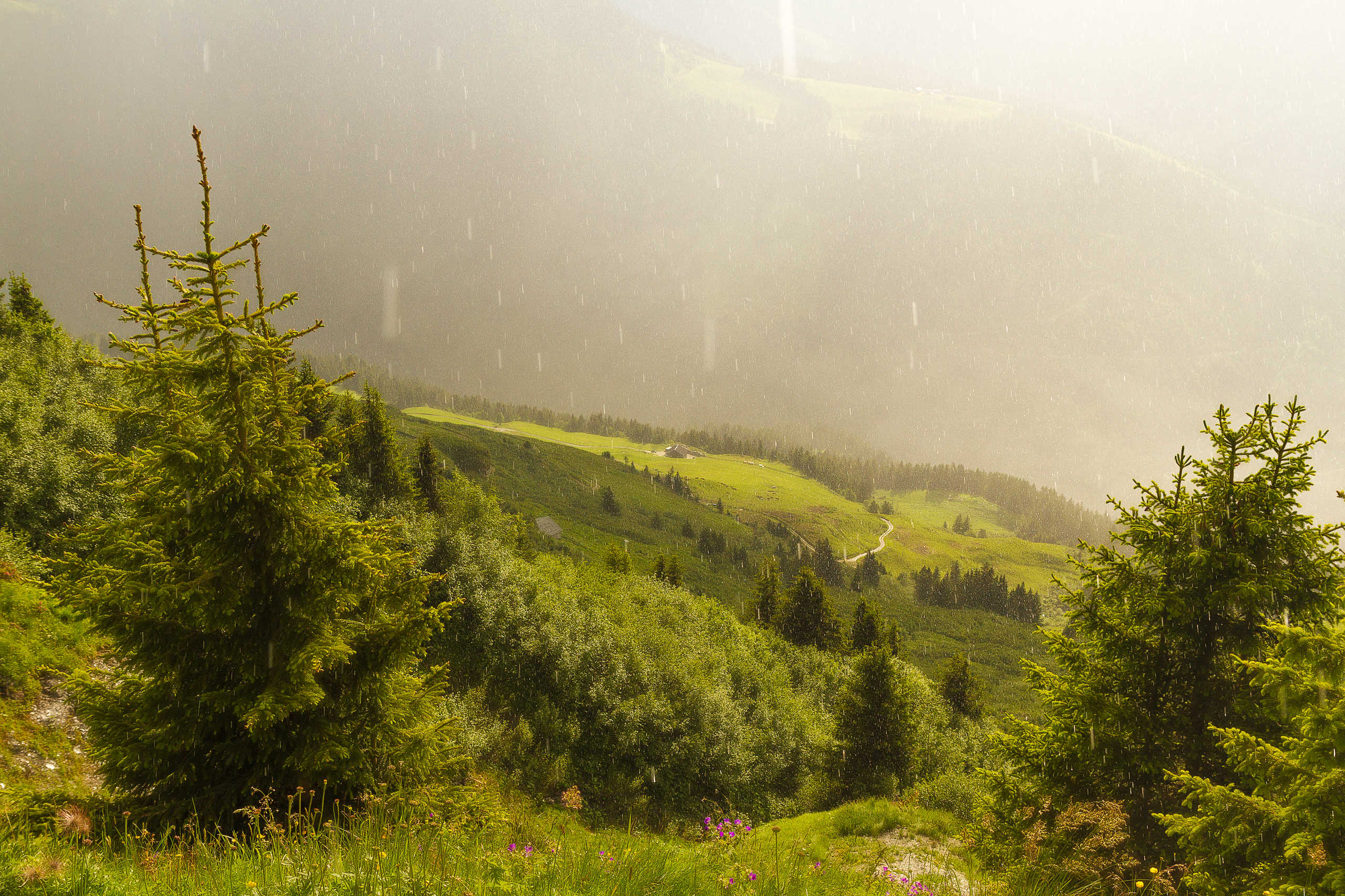 Orage et Soleil dans le Beaufortain 2