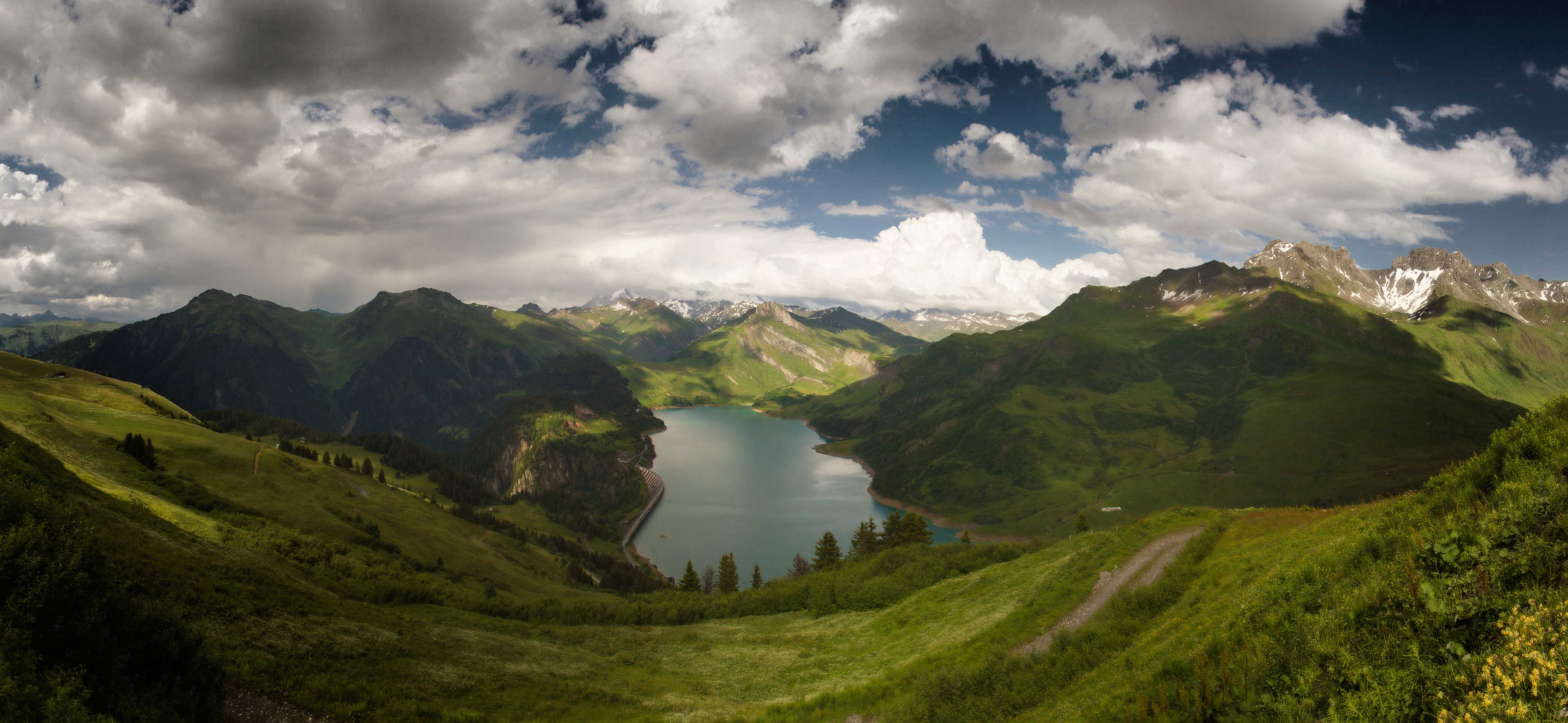 Fin de Journée d'Été dans le Beaufortain