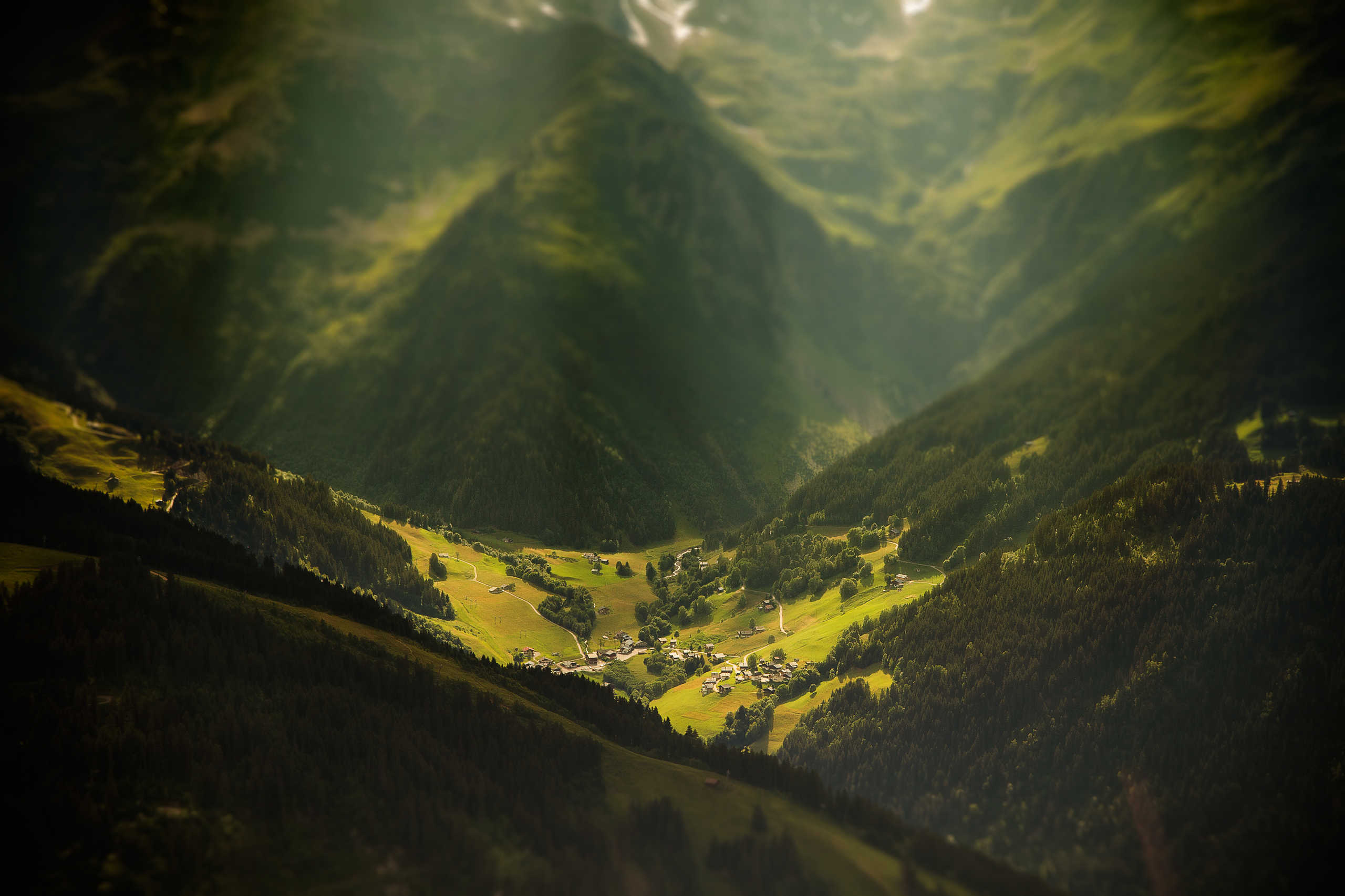 Le Planay d'Arêches après l'Orage