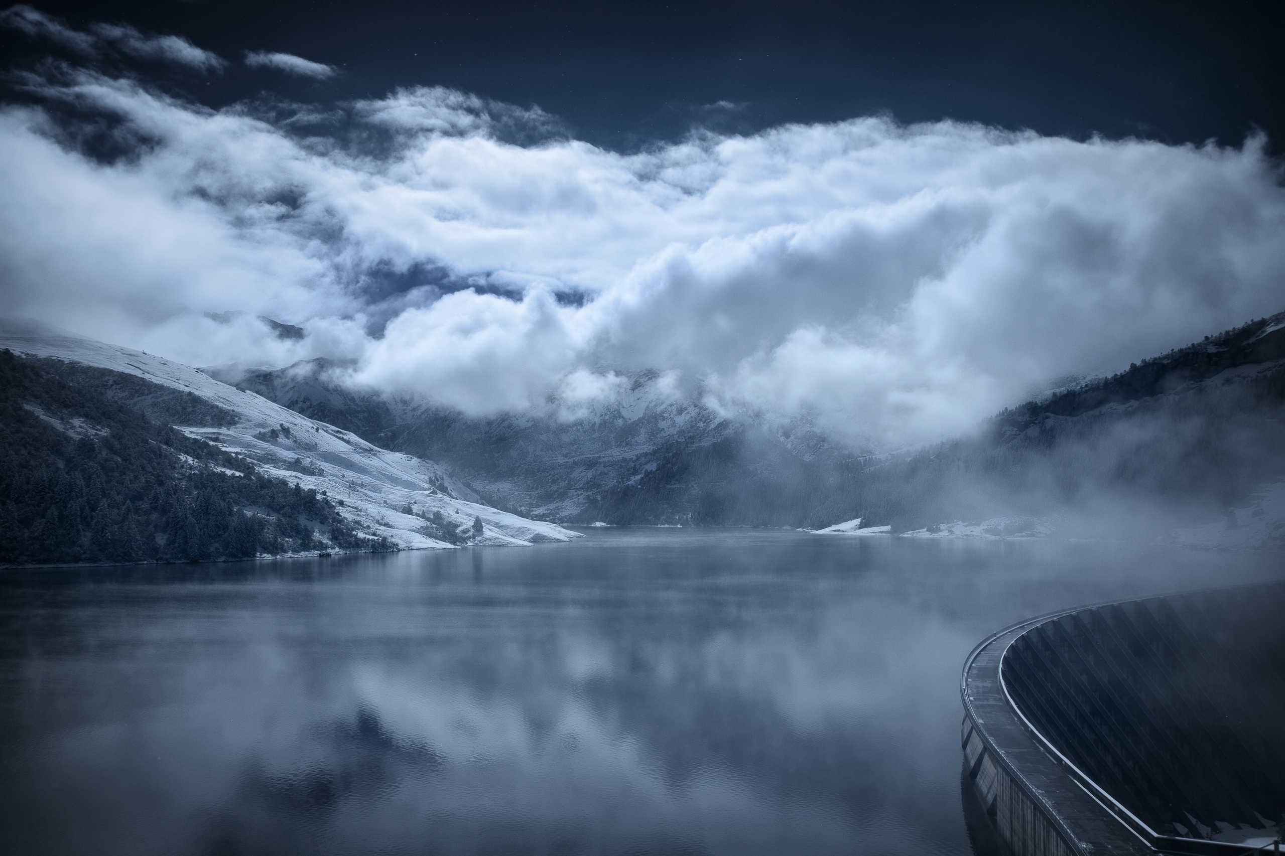 Roselend par Grand Froid