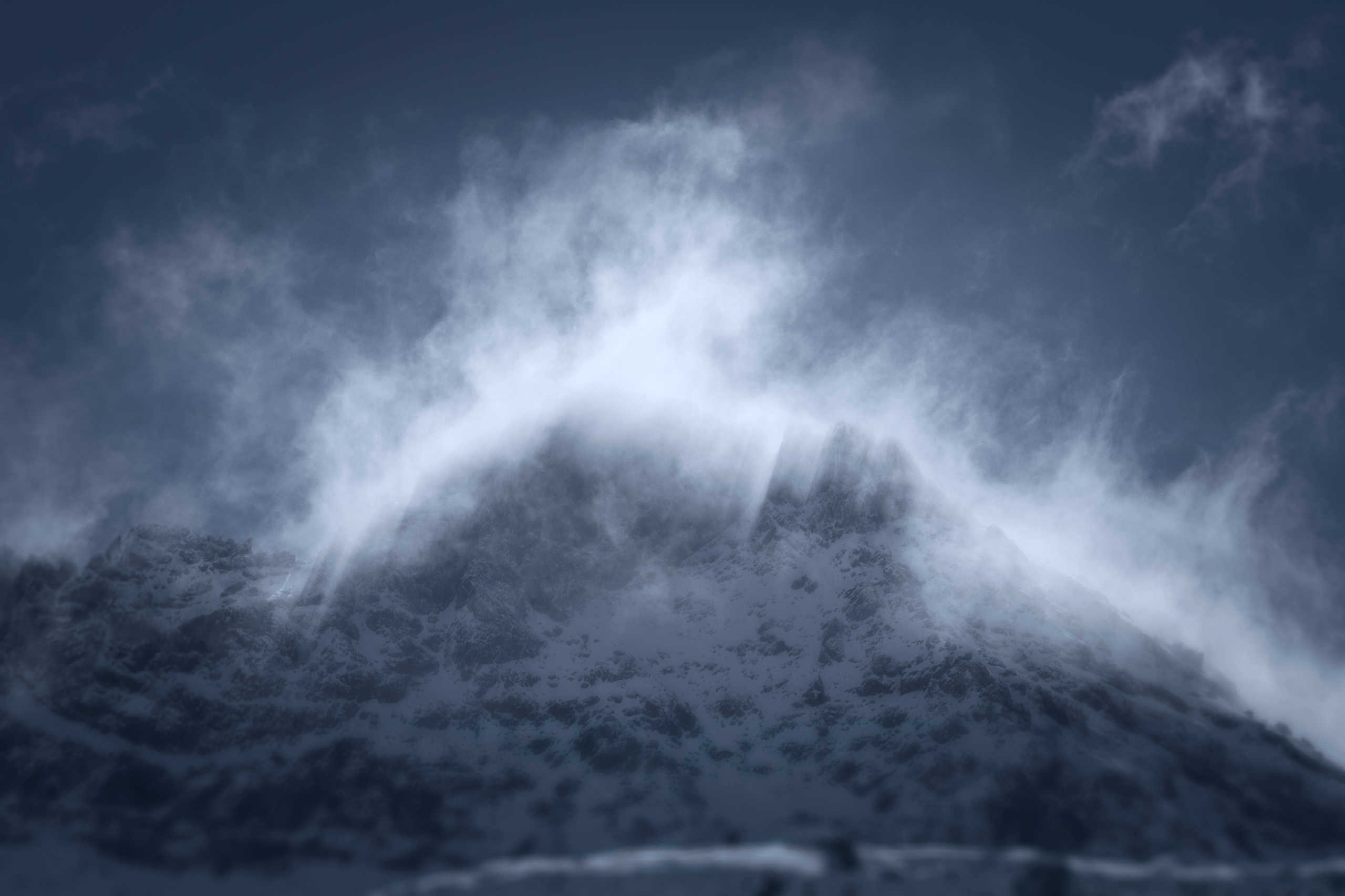 Vapeurs d'Hiver sur les Cimes