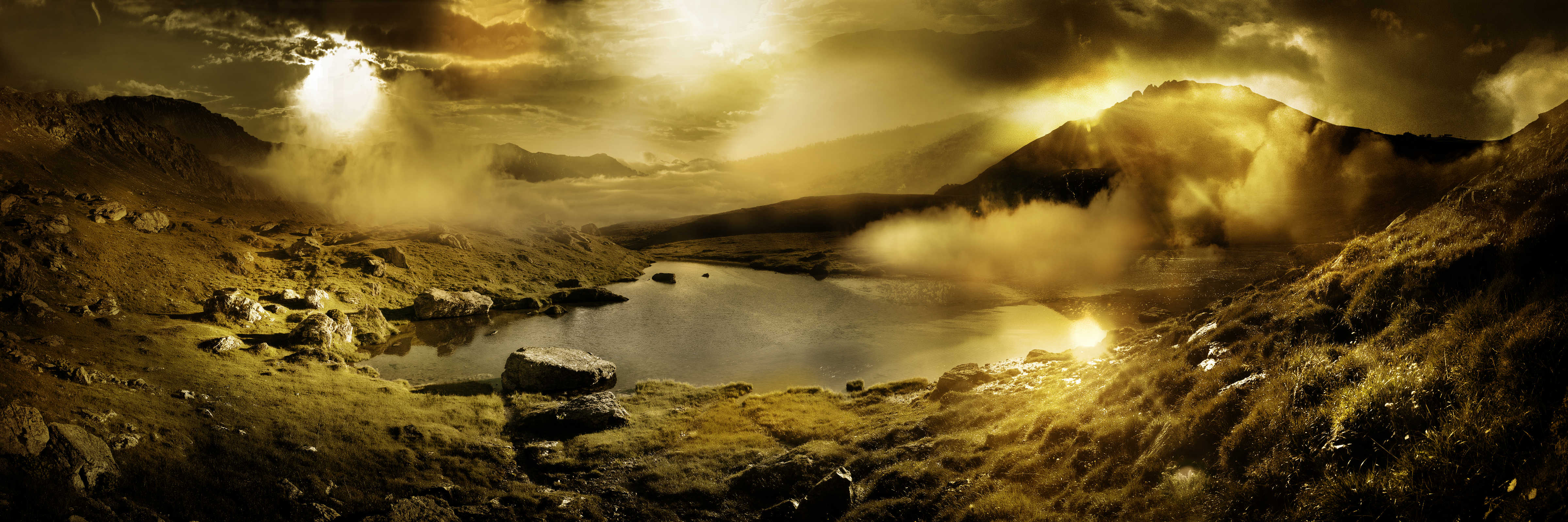 Le Lac Riondet le Jour d'Après