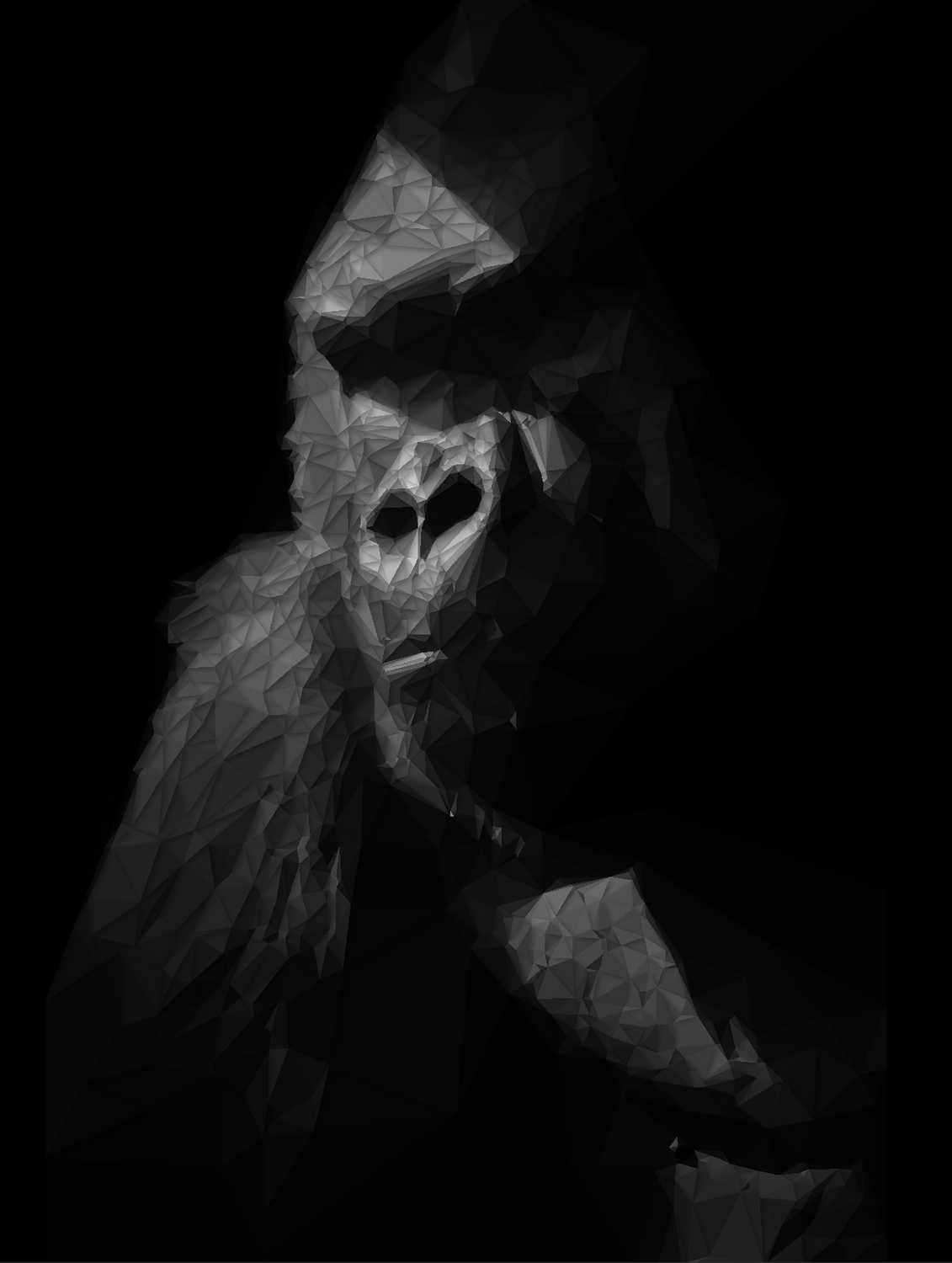 Low Poly Gorille