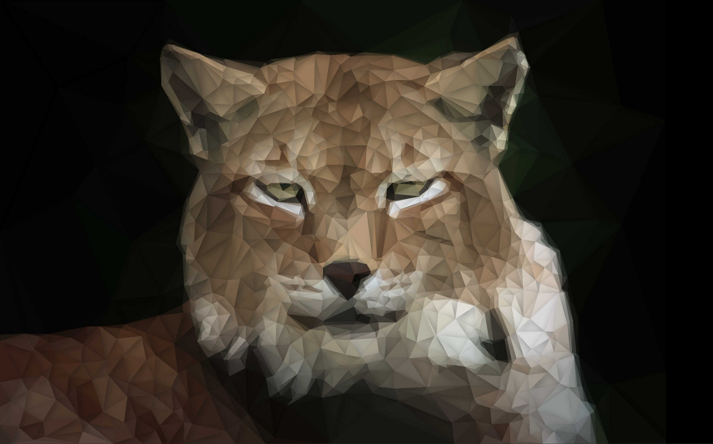 Low Poly Lynx